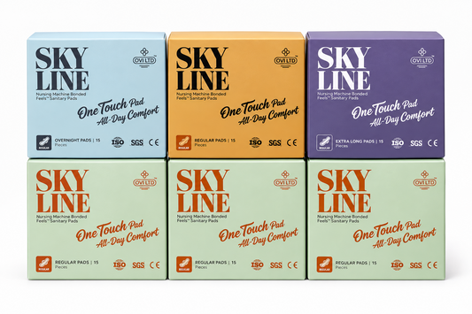 OlyLife SkyLine Smart Sanitary pad / Sanitary Napkin & Panty liner