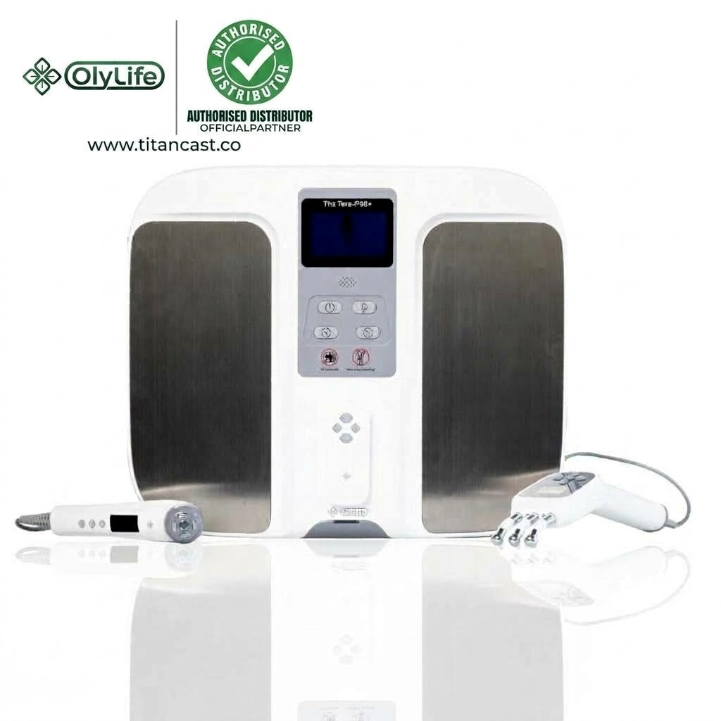 OlyLife PEMF Therapy Machine THz Tera-P90+ (with Gels)
