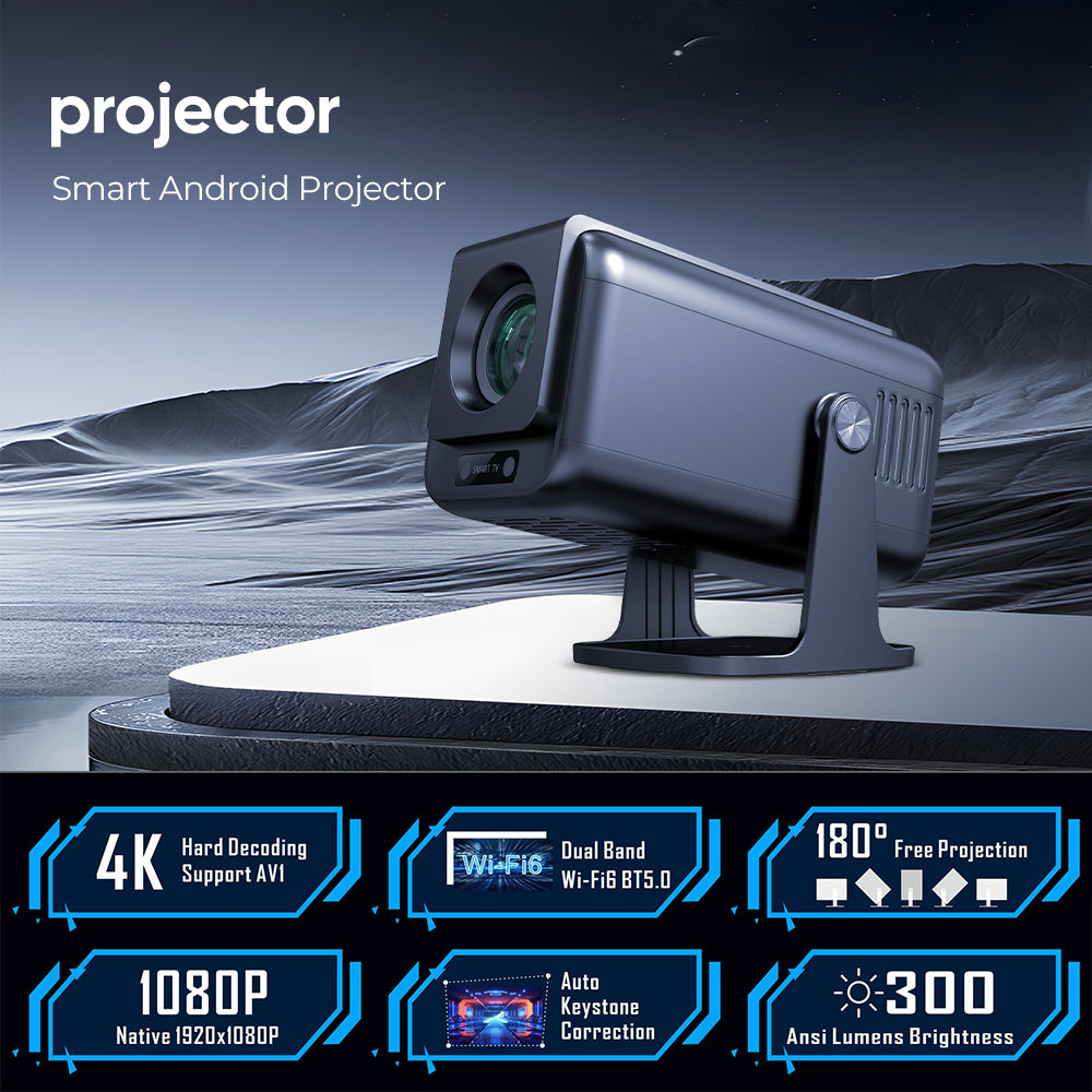 Titancast Ultra-Portable Smart Projector
